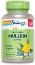 Solaray Mullein Leaf 330 mg - Soothing Herbal Support - Mullein Capsules Usado tradicionalmente para apoyar la salud y el bienestar - Vegan, No GMO, Lab Verified, 60-Day Guarantee, 200 Servings, 200 VegCaps