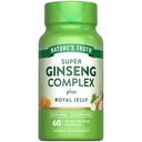 Complejo Super Ginseng de la Verdad de la Naturaleza ← 60 Capsules Silencio con la jalea real