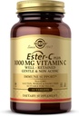 Solgar Ester-C Plus 1000 mg Vitamina C (Ascorbate Complex), 60 Tabletas - Gentle On The Stomach " Non Acidic - Antioxidant " Immune System Support - Non GMO, Vegan, Gluten Free, Kosher - 60 Servings