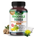 Rhodiola Rosea Suplemento Enriquecido con Ashwagandha, Magnesium, L-Theanine, St. John's Wort, Lemon Balm - Soporte Mood, Calidad del sueño, y Enfoque mental
