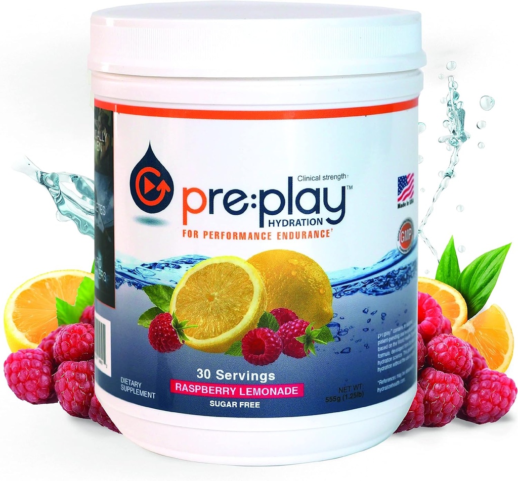 Hidratación y bebidas energéticas Polvo, Raspberry Lemonade - 30 Tubo de servicio