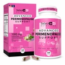 Perimenopause &amp; Menopause Support Supplement for Women – Multi-Symptom Relief with Black Cohosh &amp; Red Clover Isoflavones ← Ashwagandha Adaptogen &amp; Herbal Blend ← Hormone Balance Support ← 120 Capsules