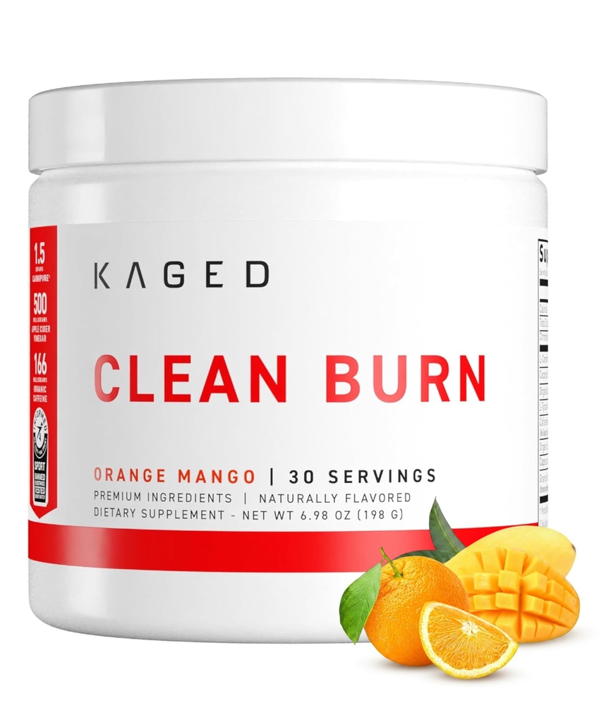 KAGED Clean Burn  Thermogenic Fat Burner Powder