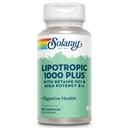 SOLARAY Lipotropic 1000 Plus Vitamina Capsules 100 Cuenta