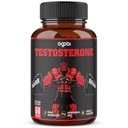 agobi Testosterona Suplemento para Hombre - 11 hierbas - Ashwagandha, Tribulus, Ginseng &amp; Más - 60 cápsulas para 1 mes