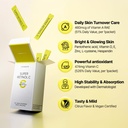 VITALBEAUTIE Super Retinol C (propietario, Suplemento de Skincare) 30 Packets Líquido Collgen para Mujer, Super Collagen Lift Shot