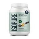 Isopure Plant-Based Protein Powder, Lactose Free, Gluten Free, With Iron, Vanilla, 20g Plant Protein Por Serving, 1.23 Lbs, 20 Servings