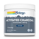 Solaray Activado carbón de coco Pólvora 500 mg Silencioso Limpieza interna saludable > Apoyo a la trampa digestiva