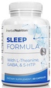 Herbal Nutrición Apoyo al sueño Suplemento Sleep Formula es un suplemento de sueño multi-ingrediente con Melatonina, GABA, L-Theanine, y más, Sleep Like You are on Cloud 9! Una botella de 60 pies