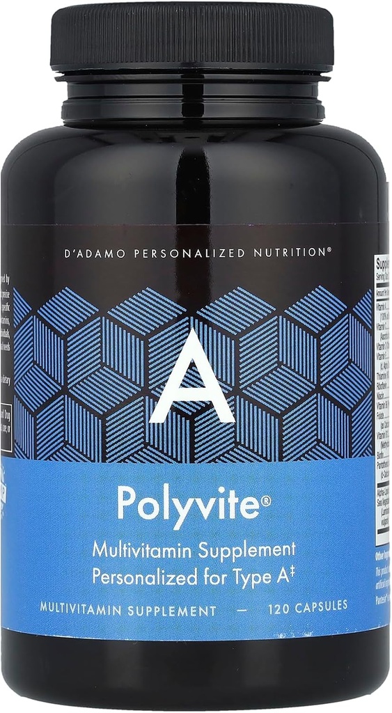 D'Adamo Polivite de Nutrición Personalizado A, 120 Conde