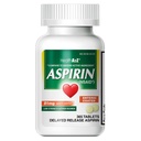 HealthA2Z® Aspirin 81 mg  Low Strength ← Enteric Coated ← Resistente contra el dolor de cabeza Reducir el dolor muscular de los dolores menores
