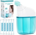 Nasal Irrigation System con 30 Saline Packets Nasal Care, Sinus Rinse Machine, Nasal Rinse Machine, Nasal Cleaner with Auto Waste Collection Function for Sinus, Nasal Allergies - Green