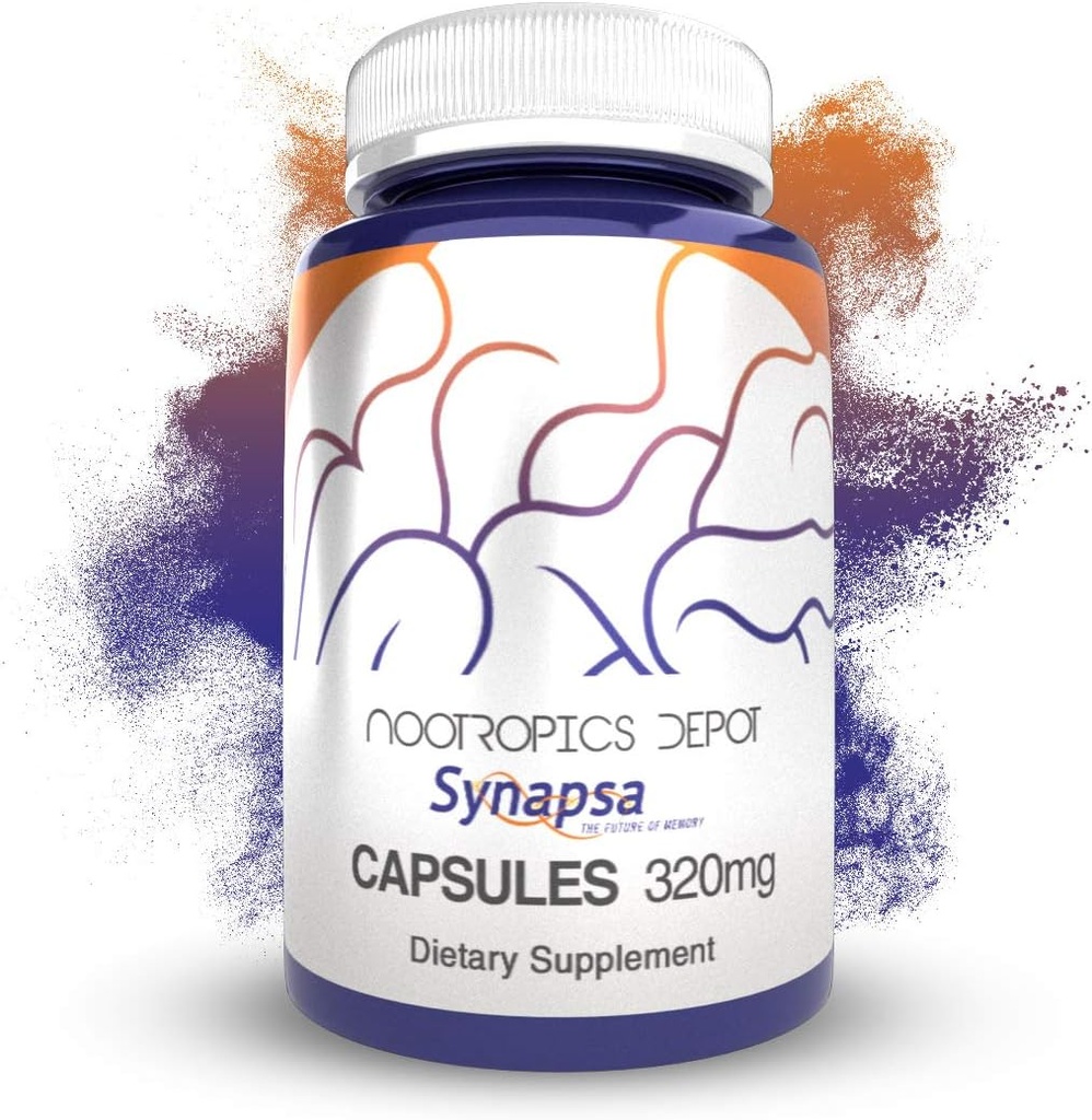 Nootropics Depot Synapsa Bacopa Monnieri Capsules Silencio 320mg Silencio 180 Cuenta ← Extracto de plantas enteras Silencio Ayurvedic Herb ← Adaptogen Suplemento Silencio para mejorar el aprendizaje, la memoria y el rendimiento mental