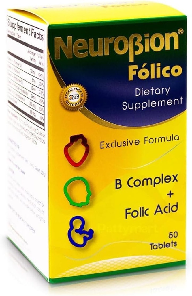 Neurobion Folico 50 Tabletas