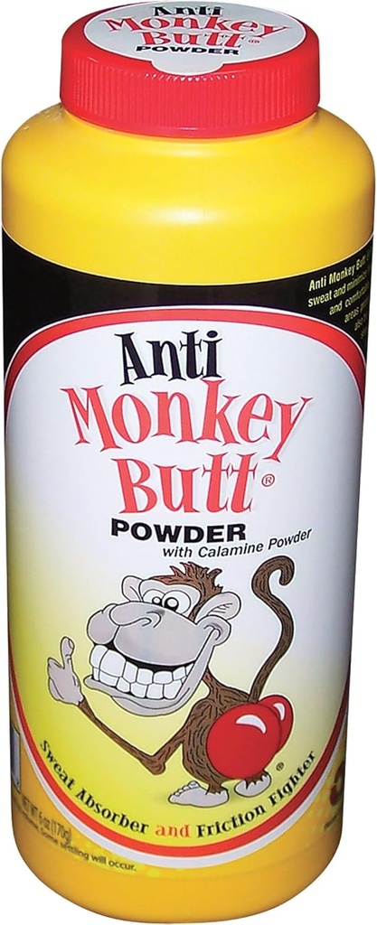 Anti Monkey Butt Powder con Calamine - 6 oz.