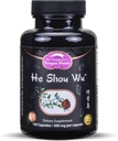 Herbs Dragón Él Shou Wu ← Preparado Él Shou Wu Suplemento de Apoyo Energía, Mood, Apoyo Inmunitario, Envejecimiento Saludable, Peluquería Todos los Ingredientes Naturales, No GMO (100 cápsulas, 500 mg Por cápsula