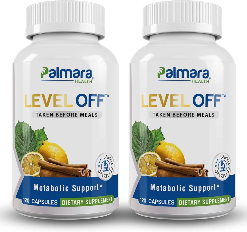 Nivel apagado - Spike Control Suplemento 120 Capsules 60 Servidores Vegan, No GMO, Gluten Free