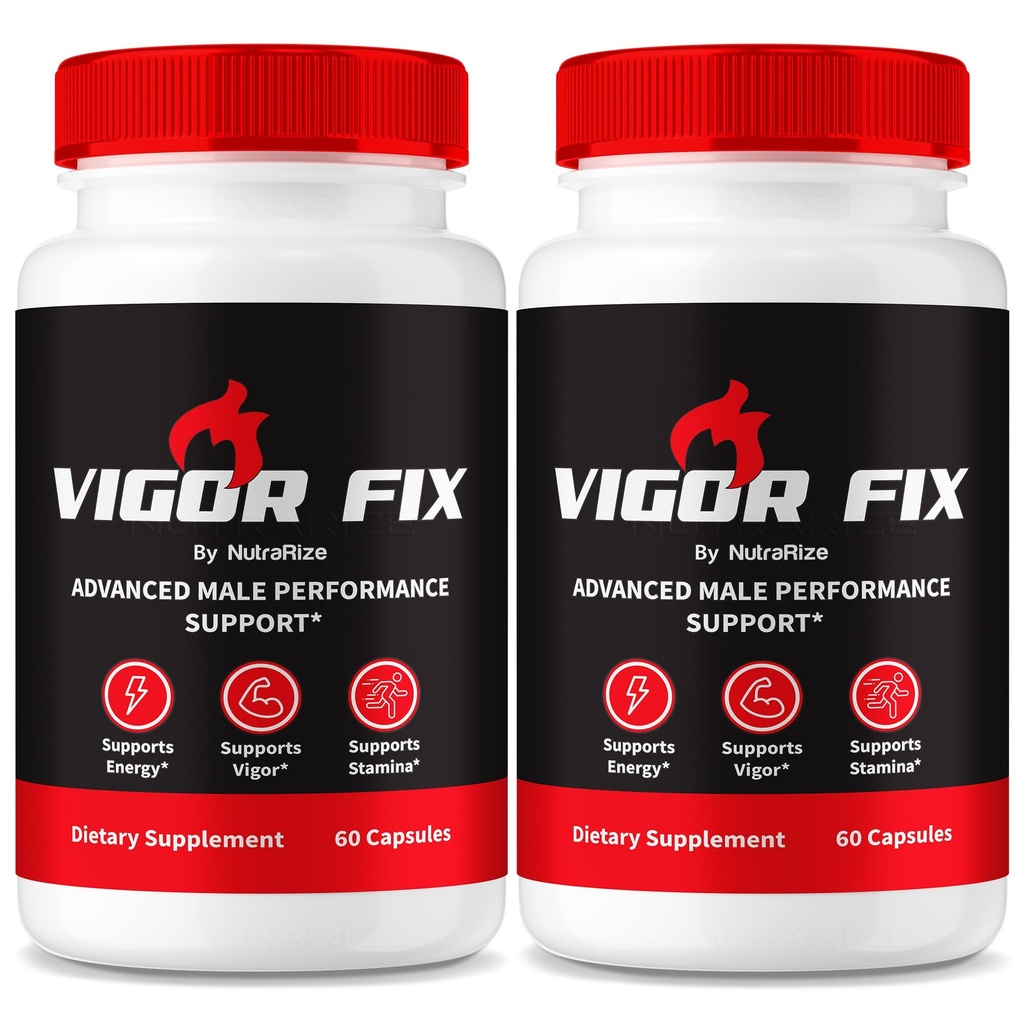 (2 Pack) Vigor Fix Male Suplemento, VigorFix Pills for Men, Daily Nutrition for General Health and Wellness, Vigor Fixed Support Capsules for Confidence and Energy, Reviews (120 cápsulas)