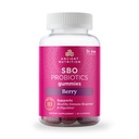 Probióticos de nutrición antiguos, SBO Probióticos Berry Gummies 10 Billion CFUs*/Serving, Healthy Digestive and Immune Response Support, Gluten Free, Reduce el Bloating ocasional, 60 Condes