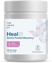 El Amino CO. - Curación - Post Workout Recuperación Bebida con Pure Eaa Amino Acid Fórmula - Cretina Monohydrate Polvo para la Reparación del Musculo Eficiente, Vegan y Keto-Friendly con Grape Flavor - 10.89oz.