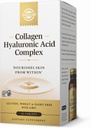 Complejo de ácido hialurónico Solgar Collagen - 30 Tabletas - con colágeno hidrolizado Tipo 2 " Condroitina - No GMO, Gluten " Dairy Free - 30 servicios