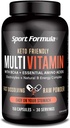 Sport Formula Daily Keto Superfood Multivitamin BCAA Amino Amino Acid Powder cápsulas para hombres y mujeres. No se activará su estómago: Complejo de Energía de Vitamina Natural B: Sistema Anti envejecimiento inmunitario