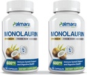 Monolaurin Premium 1,200 mg por servicio (2 Pack (200 cápsulas))