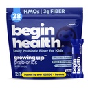 Comience la salud Creciendo Prebióticos para Niños 28-Packs ← Prebiótico Soluble Powder Stool Softeners y Digestive Gut Health Suplemento ideal para mezclar con niños Bebidas diarias y alimentos blandos - Desflavorado