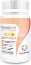 NutraBlast Complejo de Equilibrio Femenino (60 cápsulas) ← Detox Vaginal " Probióticos Limpios " soporta Flora Intestinal Saludable " Función Inmunitaria ← Fórmula avanzada con 11 Todos los ingredientes naturales