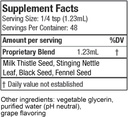 Suplemento de lactancia de Leche de Mama Láctea – 2oz Tincture Breastfeeding Support to Increase Milk Supply – Herbal Milk Supply Supplements with Milk Thistle, Black Seed