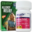 Saludable Surplus® Vital Volumes Consejos Tarjeta &amp; Alivio Equate Diphenhydramine HCL, 25 mg 100 Tablets Bundle