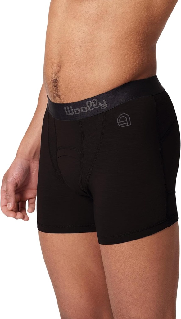 Hombres Merino Boxers Por Woolly ← RWS Certified  sometida Soft, Stink Free, Seattle Designed
