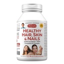 ANDREW LESSMAN Healthy Hair, Skin and Nails 60 Capsules - 5000 mcg Alta Bioactividad Biotina, B-Complex. Promueve la hermosa piel, las uñas fuertes. No aditivos Crecimiento del cabello Vitaminas Biotina Suplemento