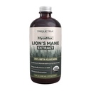 MycoMax Lions Mane Extract - 70% Beta Glucans, Max Potency Organic Lions Mane Supplement, US Grown + Extracción Ultrasónica - 500 mg por porción - Claridad Mental, Focus and Memory - 8 oz.