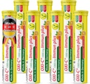Oxi C 1000 mg Vitamina C - 140 Tablas de Efervescente de Bebida Vegan - Sabor Naranja - Hecho en Alemania