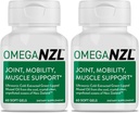 Original Omega-3 Suplemento de soporte conjunto, Mejor Alivio Natural del Musculo, Aceite de Mussel de color verde, 120 Softgels, No Fishy Aftertaste