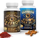 Suplementos de vitaminas Oculares EXIR, Conjunto de 2 - Soportes Retina Macular, 120 cápsulas