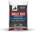 Bienestar completo rojo diario, mezcla mineral fortificada suplemento para caballos, 25 libras Bolsa de repuesto
