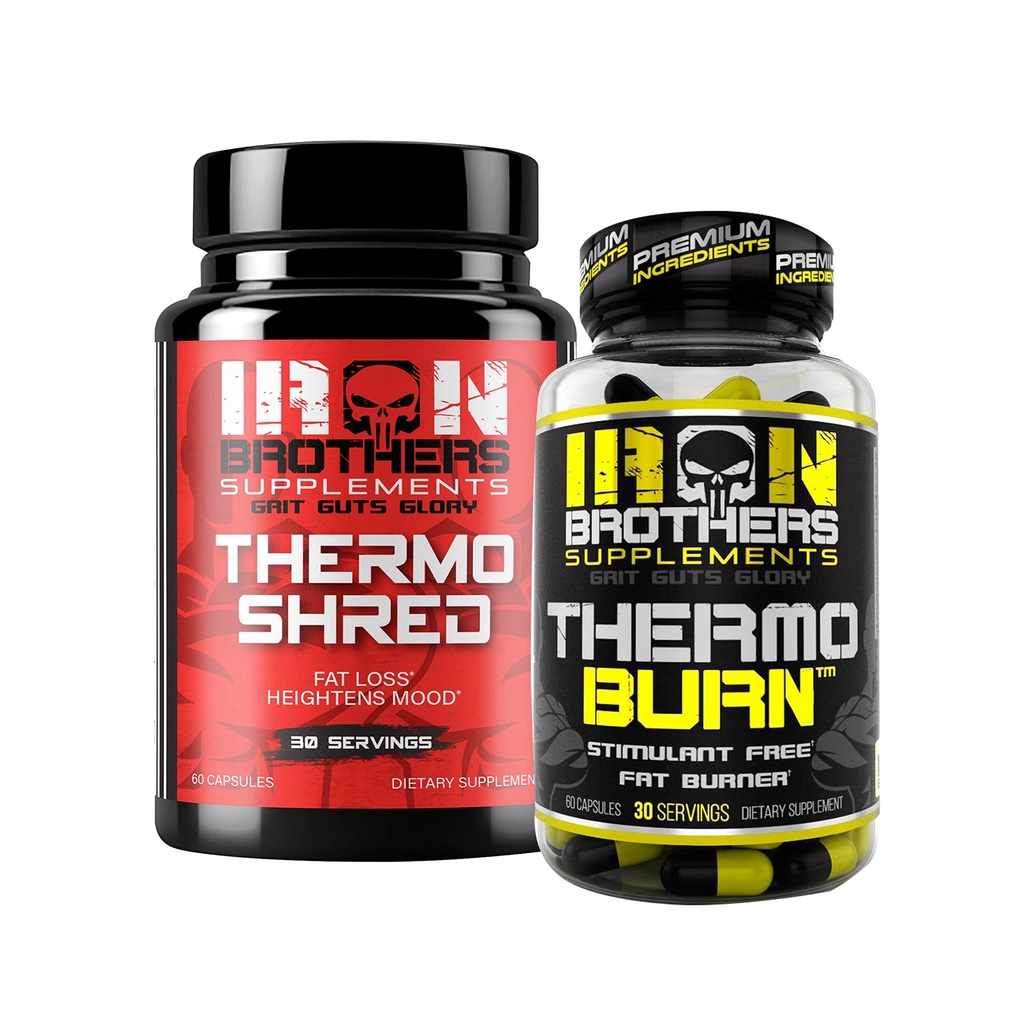 Thermogenic Fat Burners &amp; Stimulant Free Fat Burner Bundle para Hombres/Mujeres ← Strong Appetite Suppressant for Weight Loss Management ← Metabolism Booster ← Belly Fat Burner Silencioso