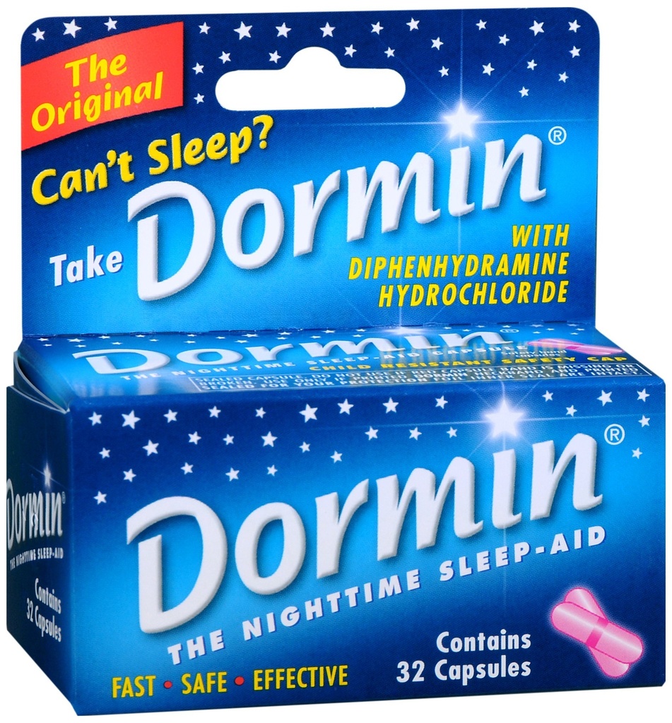 Dormin Nighttime Sleep Aid, 32 cápsulas