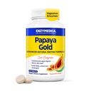 Enzymedica Papaya Gold, Advanced Digestive Enzymes with Natural Organic Papaya & Chlorophyll for Comprehensive Digestion Support, High Potency Bromelain " Papain, Vegan, Mint, 60 Chewable Tablets