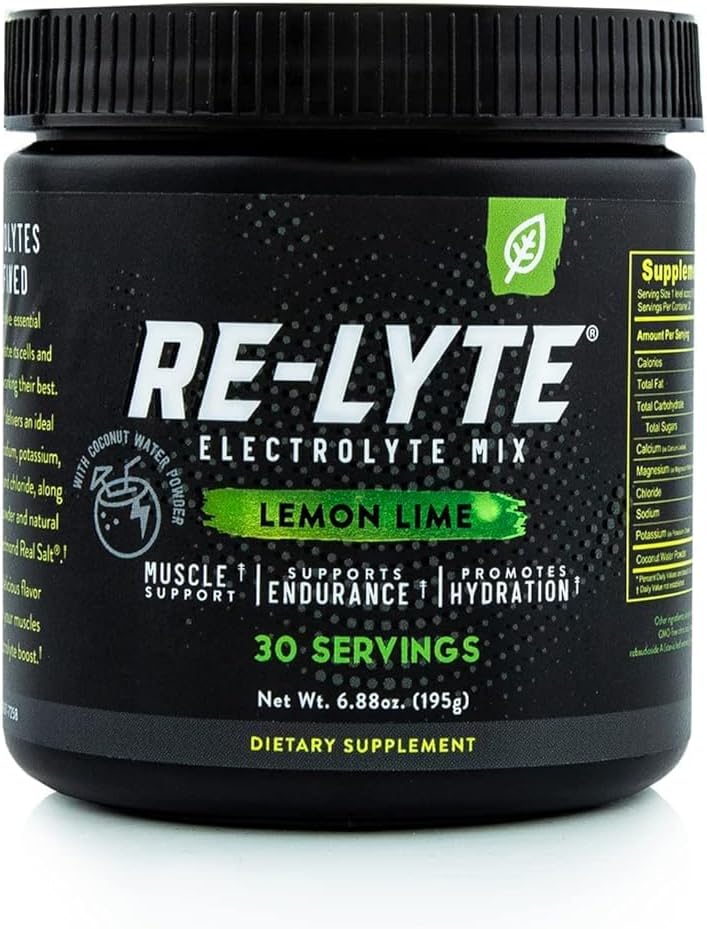 Genérico Re-Lyte Electrolyte Drink Mix Lemon Lime 30 Servings 6.88 oz.