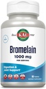 KAL Bromelain Tablets, 1000 mg, 90 Conde