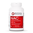 PROTOCOLO PARA LA VIDA BALANCE NAC N-Acetil Cysteine 1000mg - Glutathione Producción " Función respiratoria - 120 Tabs