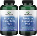Swanson Prostate Plus - Suplemento natural para los hombres que promueven la alimentación saludable del tracto urinario Frecuencia - Apoyo a la salud total de la próstata 90 cápsulas Veg (2 Pack)