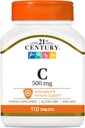 Siglo 21 C 500 Mg Tablets, 110 Conde (Pack of 3)