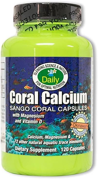 Fabricación diaria Coral Calcio, Magnesio y Vitamina D3