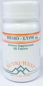 Hemo-Lyph - 60 Tabletas de Nutri West