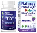 Perfect Night Bundle   Melatonin 5mg Silencio Kids Melatonin 1mg Silencio 200 Conde Silencio 100 Conde Silencio Sugar Gratis Silencio Gluten Free ← No-GMO Silencio Vegan
