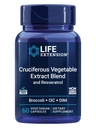 Ampliación de vida Extracto vegetal crucifero " Resveratrol, Broccoli, Cabbage, resveratrol, Supports Cellular Protection, Gluten-Free, Non-GMO, Vegetarian, 60 cápsulas